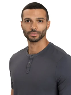 Frederick Luxe Jersey 2 Button Henley
