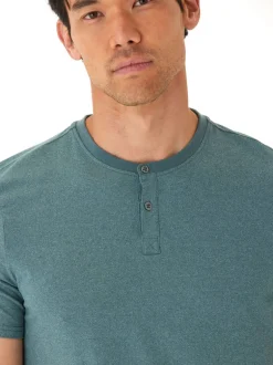 Frederick Luxe Jersey 2 Button Henley