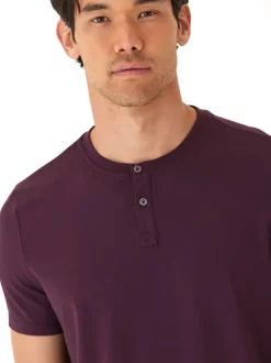 Frederick Luxe Jersey 2 Button Henley