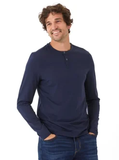 Frederick Luxe Jersey Long Sleeve Henley