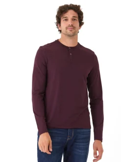 Frederick Luxe Jersey Long Sleeve Henley