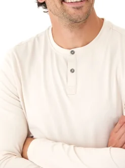 Frederick Luxe Jersey Long Sleeve Henley