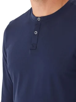 Frederick Luxe Jersey Long Sleeve Henley