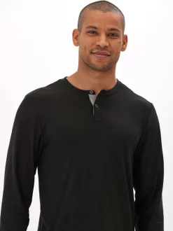 Frederick Luxe Jersey Long Sleeve Henley