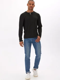 Frederick Luxe Jersey Long Sleeve Henley