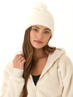Fuzzy Knit Beanie