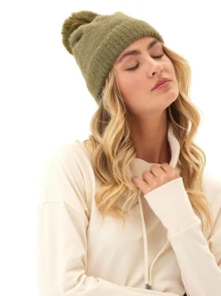 Fuzzy Knit Beanie