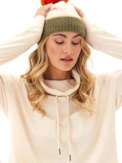 Fuzzy Knit Beanie