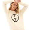 Fuzzy Knit Graphic Pullover