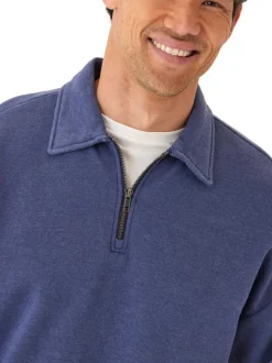 Gabe Mineral Wash Fleece 1/4 Zip Pullover