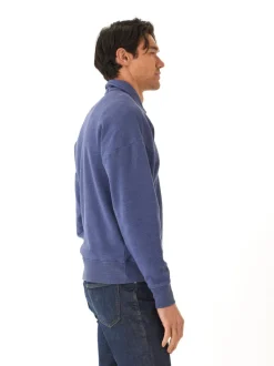 Gabe Mineral Wash Fleece 1/4 Zip Pullover