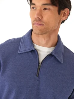Gabe Mineral Wash Fleece 1/4 Zip Pullover