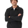 Gabe Triblend Fleece 1/4 Zip Polo