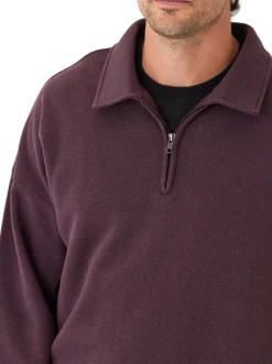 Gabe Triblend Fleece 1/4 Zip Polo