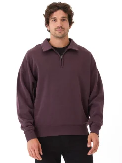 Gabe Triblend Fleece 1/4 Zip Polo