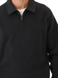Gabe Triblend Fleece 1/4 Zip Polo