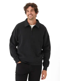 Gabe Triblend Fleece 1/4 Zip Polo