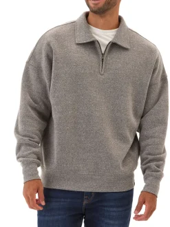 Gabe Triblend Fleece 1/4 Zip Polo