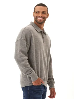Gabe Triblend Fleece 1/4 Zip Polo