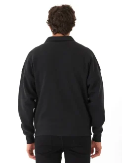 Gabe Triblend Fleece 1/4 Zip Polo