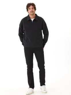Gabe Triblend Fleece 1/4 Zip Polo