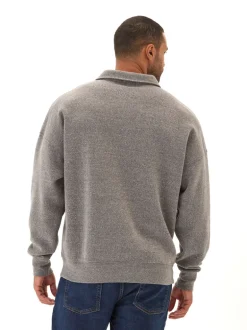 Gabe Triblend Fleece 1/4 Zip Polo