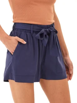 Gabrielle Eco Woven Tie-Waist Short