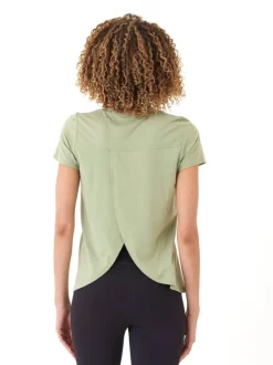 Gemella Luxe Jersey Tulip-Back Short Sleeve Top