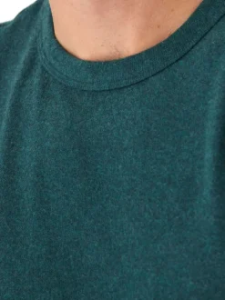 Gil Sweater Knit Short Sleeve Tee