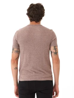 Gil Sweater Knit Short Sleeve Tee