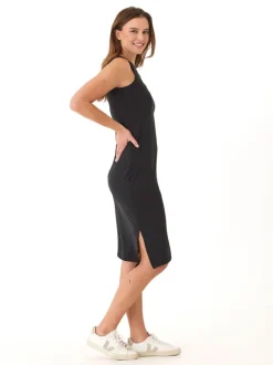 Harriett Luxe Jersey Tank Midi Dress