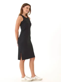 Harriett Luxe Jersey Tank Midi Dress