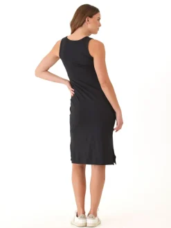 Harriett Luxe Jersey Tank Midi Dress