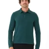 Henrique Sweater Knit Long Sleeve Polo