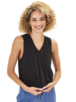 Hera Triblend Jersey V-Neck Tank