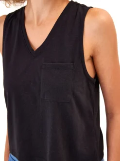 Hera Triblend Jersey V-Neck Tank