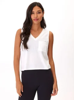 Hera Triblend Jersey V-Neck Tank