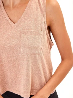Hera Triblend Jersey V-Neck Tank
