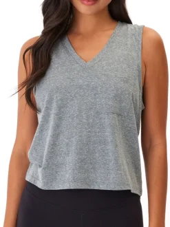 Hera Triblend Jersey V-Neck Tank