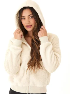 Izara Sherpa Full Zip Hoodie