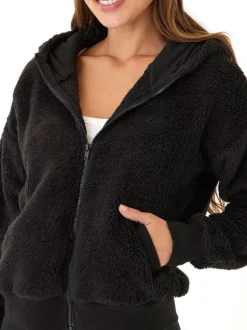 Izara Sherpa Full Zip Hoodie