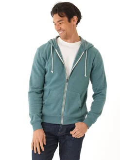 Jordyn Mineral Wash Fleece Full Zip Hoodie