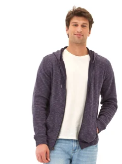 Jordyn Stripe Terry Full Zip