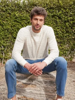Jovan Shoreline Terry Crew Pullover