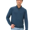 Kace Modal Terry Quarter Zip Neck