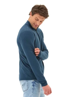 Kace Modal Terry Quarter Zip Neck