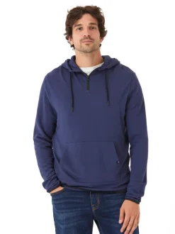 Khris 1/4 Zip Feather Fleece Hoodie