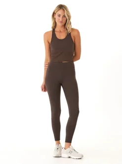 Kirstin High Rise Full Length Rib Mix Legging