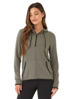 Kyanna FeatherLoop Half Zip Hoodie