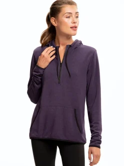 Kyanna FeatherLoop Half Zip Hoodie